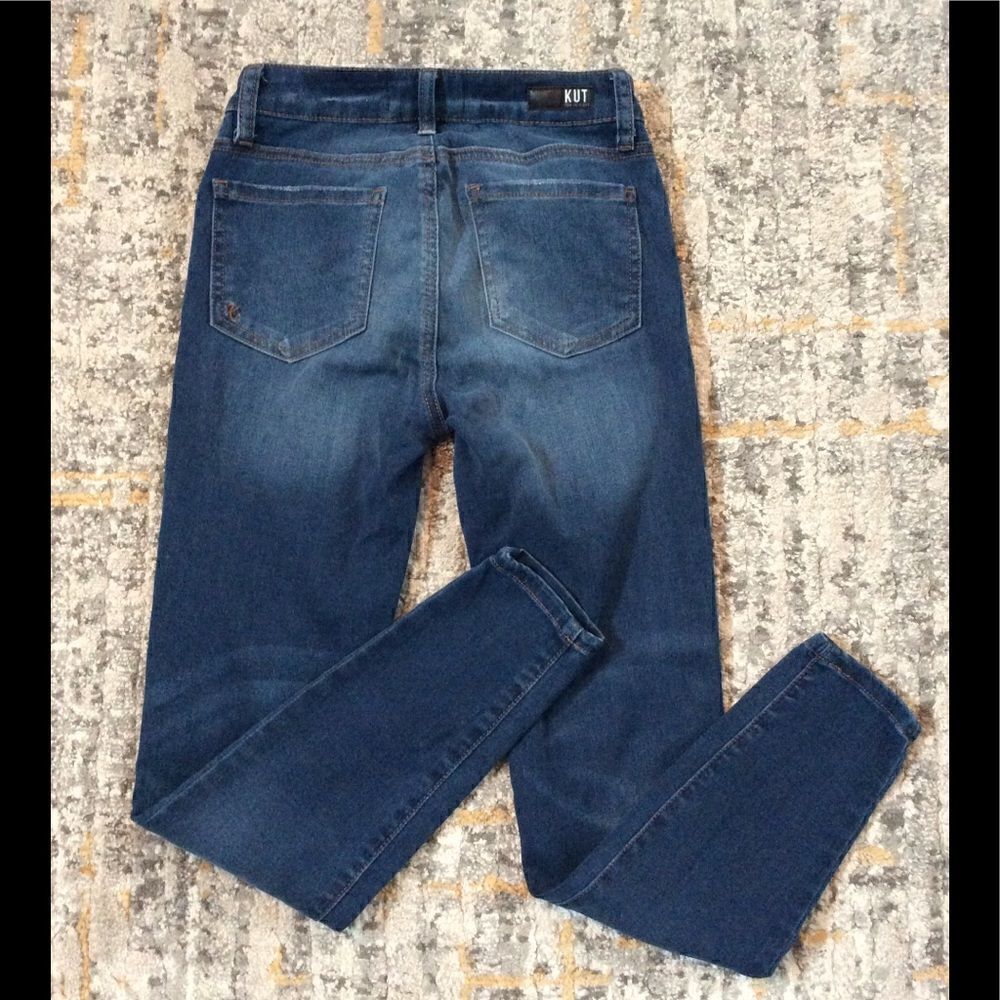 KUT FROM THE KLOTH SKINNY JEANS! EUC! SIZE 0 - Picture 8 of 9